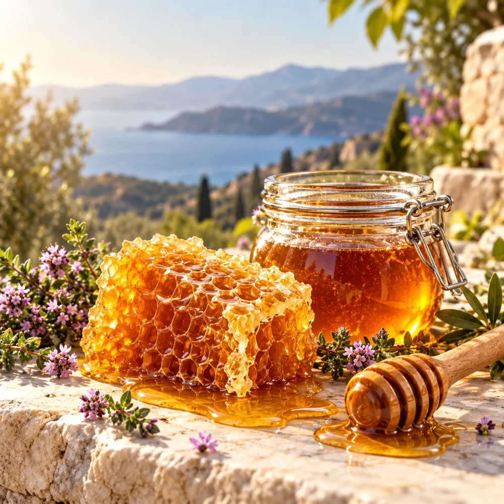 Ikarian mountain honey