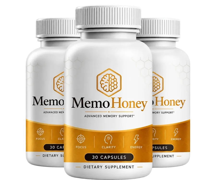 MemoHoney 3 bottles
